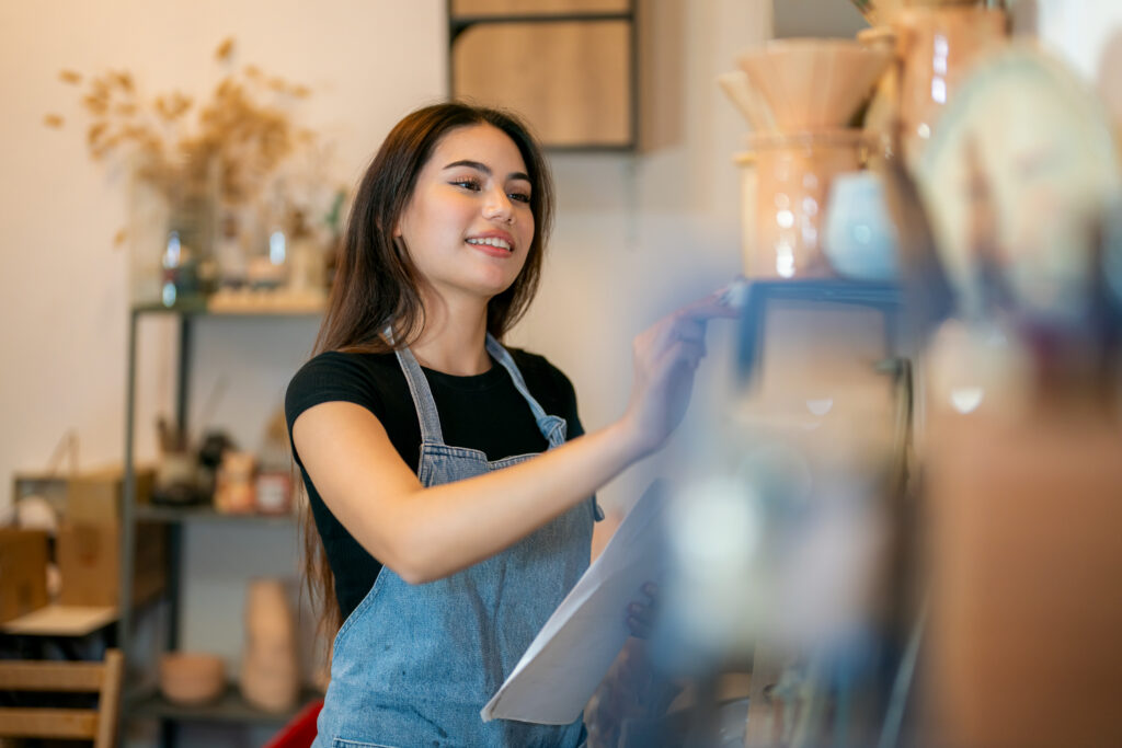 Small business owner, Young People Creating Pottery.